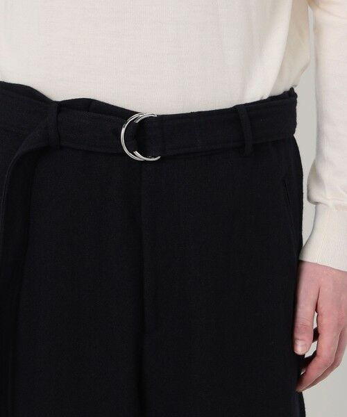 TOMORROWLAND / トゥモローランド その他パンツ | mando リネンウール ベルテッドパンツ | 詳細6