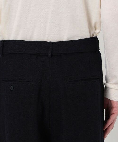 TOMORROWLAND / トゥモローランド その他パンツ | mando リネンウール ベルテッドパンツ | 詳細7