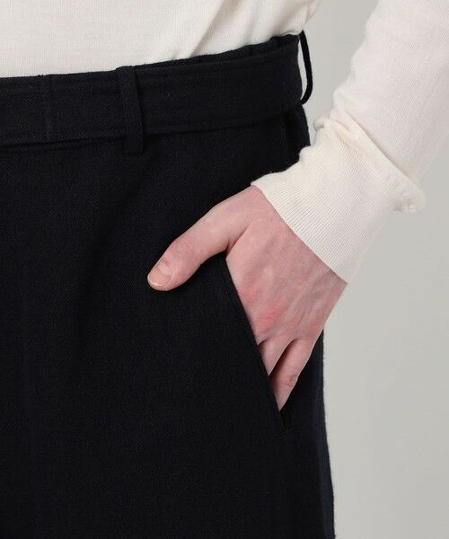 TOMORROWLAND / トゥモローランド その他パンツ | mando リネンウール ベルテッドパンツ | 詳細8