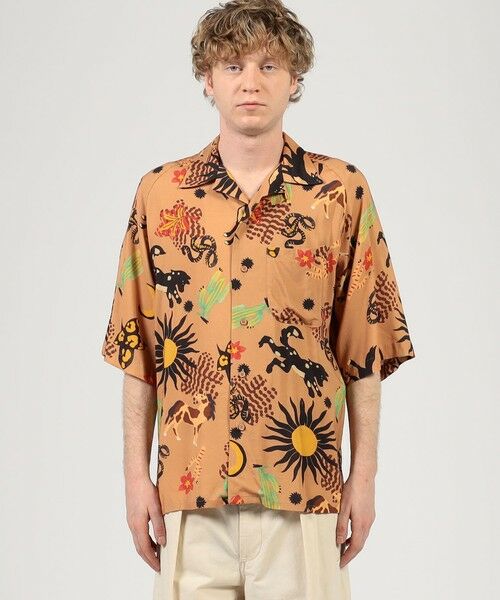 TOMORROWLAND / トゥモローランド シャツ・ブラウス | 【別注】m's braque ポリエステル オープンカラー ハーフスリーブシャツ | 詳細2