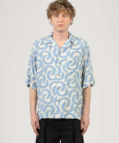 TOMORROWLAND / トゥモローランド シャツ・ブラウス | 【別注】m's braque ポリエステル オープンカラー ハーフスリーブシャツ | 詳細2