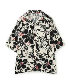 TOMORROWLAND / トゥモローランド シャツ・ブラウス | 【別注】m's braque ポリエステル オープンカラー ハーフスリーブシャツ