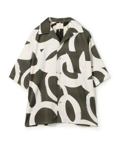 TOMORROWLAND / トゥモローランド シャツ・ブラウス | 【別注】m's braque ポリエステル オープンカラー ハーフスリーブシャツ