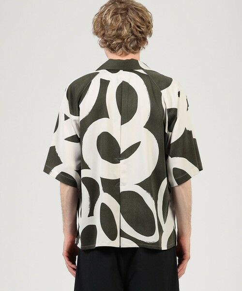 TOMORROWLAND / トゥモローランド シャツ・ブラウス | 【別注】m's braque ポリエステル オープンカラー ハーフスリーブシャツ | 詳細4