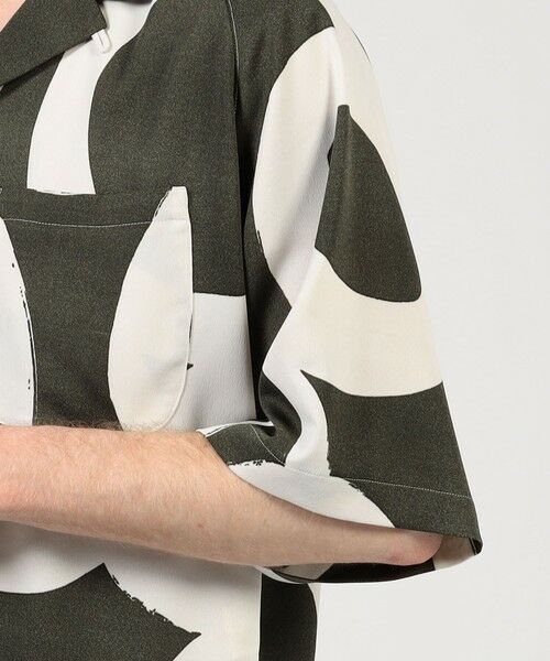 TOMORROWLAND / トゥモローランド シャツ・ブラウス | 【別注】m's braque ポリエステル オープンカラー ハーフスリーブシャツ | 詳細6