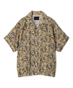 TOMORROWLAND / トゥモローランド シャツ・ブラウス | 【別注】HAVERSACK ATTIRE ペイズリープリント オープンカラーハーフスリーブシャツ