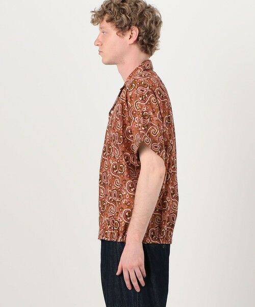 TOMORROWLAND / トゥモローランド シャツ・ブラウス | 【別注】HAVERSACK ATTIRE ペイズリープリント オープンカラーハーフスリーブシャツ | 詳細4