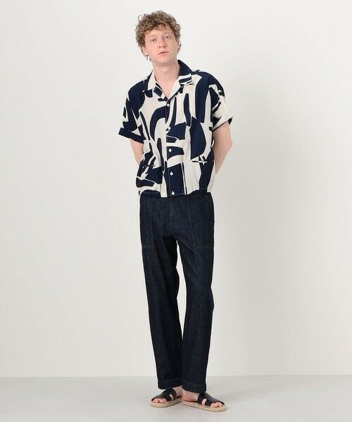 TOMORROWLAND / トゥモローランド シャツ・ブラウス | 【別注】HAVERSACK ATTIRE 総柄プリント オープンカラーハーフスリーブシャツ | 詳細1