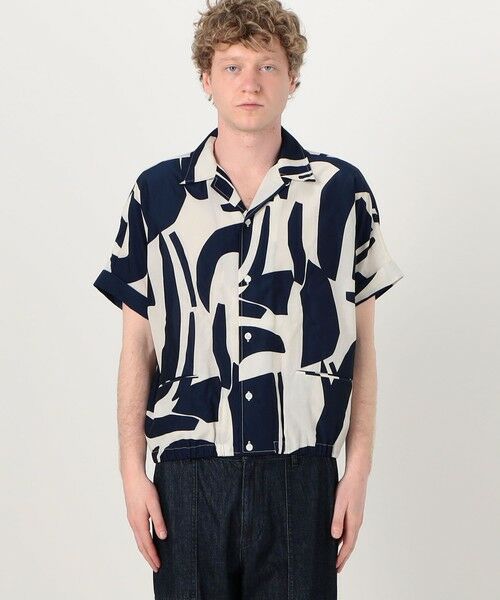 TOMORROWLAND / トゥモローランド シャツ・ブラウス | 【別注】HAVERSACK ATTIRE 総柄プリント オープンカラーハーフスリーブシャツ | 詳細3