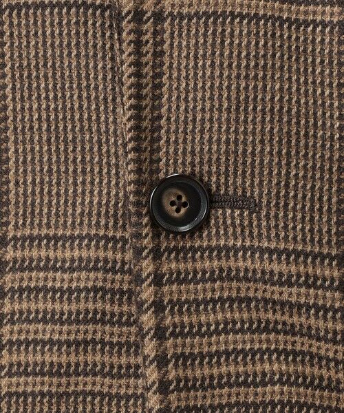TOMORROWLAND / トゥモローランド テーラードジャケット | CARUSO Butterfly ウールグレンチェック シングルブレステッド2Bジャケット | 詳細11