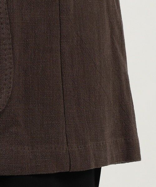 TOMORROWLAND / トゥモローランド テーラードジャケット | ERRICO FORMICOLA リネンコットン シングルブレステッド2Bジャケット | 詳細10