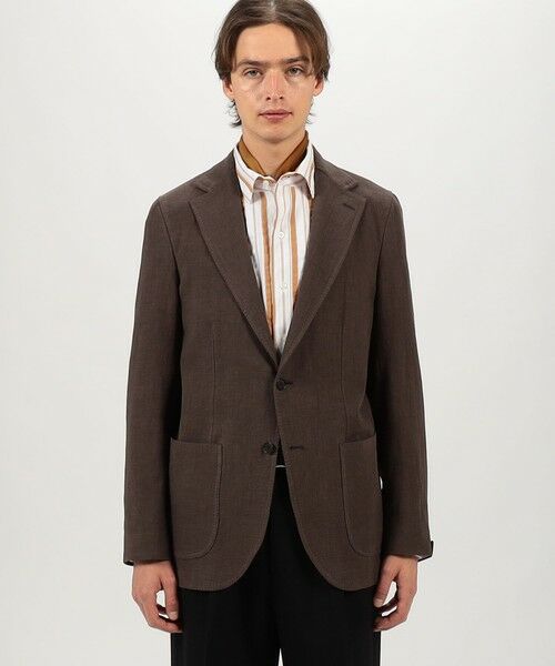 TOMORROWLAND / トゥモローランド テーラードジャケット | ERRICO FORMICOLA リネンコットン シングルブレステッド2Bジャケット | 詳細2