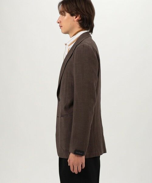TOMORROWLAND / トゥモローランド テーラードジャケット | ERRICO FORMICOLA リネンコットン シングルブレステッド2Bジャケット | 詳細3