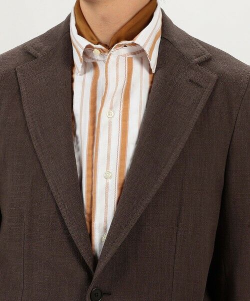 TOMORROWLAND / トゥモローランド テーラードジャケット | ERRICO FORMICOLA リネンコットン シングルブレステッド2Bジャケット | 詳細6
