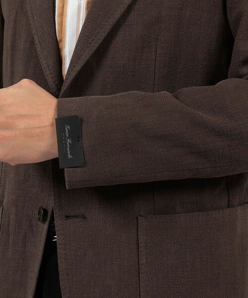 TOMORROWLAND / トゥモローランド テーラードジャケット | ERRICO FORMICOLA リネンコットン シングルブレステッド2Bジャケット | 詳細7