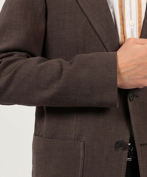 TOMORROWLAND / トゥモローランド テーラードジャケット | ERRICO FORMICOLA リネンコットン シングルブレステッド2Bジャケット | 詳細8