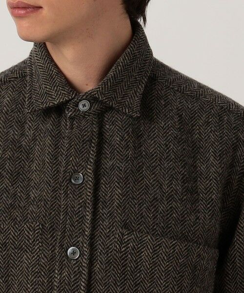 TOMORROWLAND / トゥモローランド ブルゾン | Salvatore Piccolo ウールヘリンボーン ダブルポケットシャツブルゾン | 詳細6