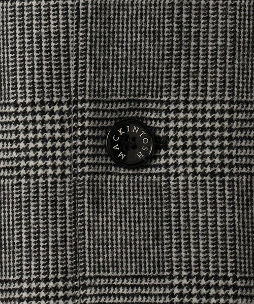 TOMORROWLAND / トゥモローランド ステンカラーコート | MACKINTOSH HUMBIE ウールグレンチェック ステンカラーコート | 詳細11