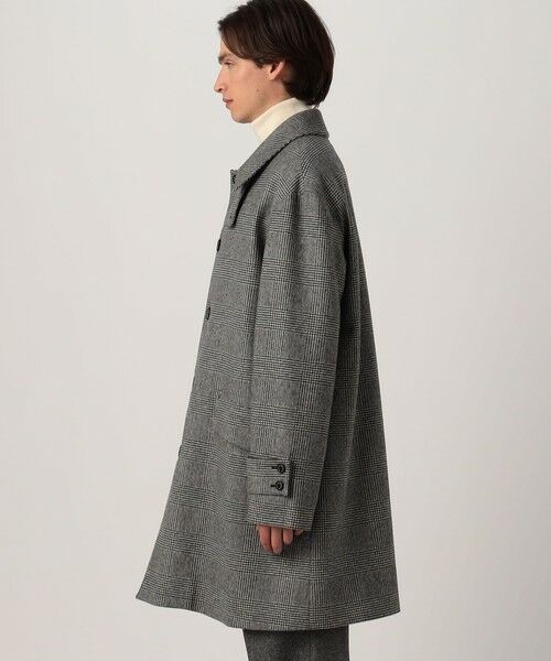 TOMORROWLAND / トゥモローランド ステンカラーコート | MACKINTOSH HUMBIE ウールグレンチェック ステンカラーコート | 詳細3