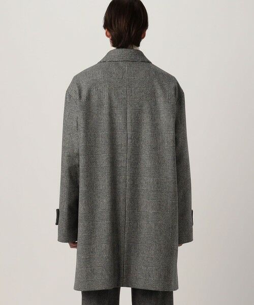TOMORROWLAND / トゥモローランド ステンカラーコート | MACKINTOSH HUMBIE ウールグレンチェック ステンカラーコート | 詳細4
