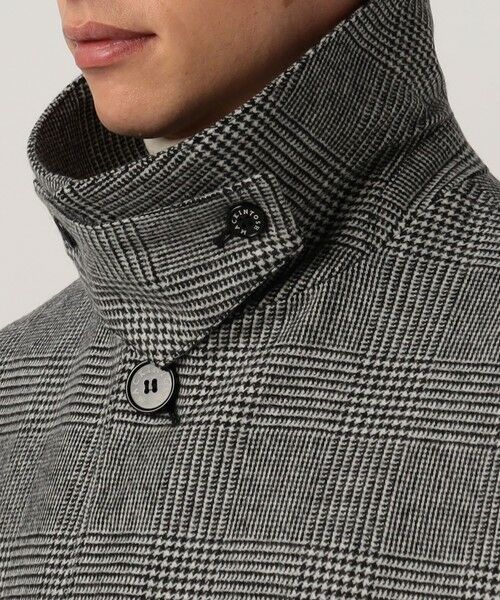 TOMORROWLAND / トゥモローランド ステンカラーコート | MACKINTOSH HUMBIE ウールグレンチェック ステンカラーコート | 詳細7