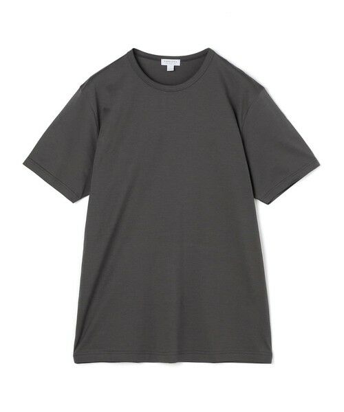 TOMORROWLAND / トゥモローランド カットソー | SUNSPELコットン クラシック Tシャツ（17 Charcoal）