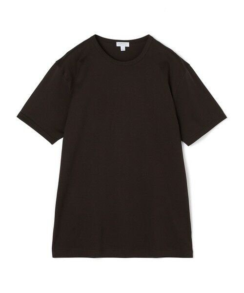 TOMORROWLAND / トゥモローランド カットソー | SUNSPELコットン クラシック Tシャツ（47 Dark Chocolate）