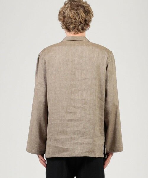 TOMORROWLAND / トゥモローランド シャツ・ブラウス | 【別注】Salbatore Piccolo HAVANA コットンリネン プルオーバーロングスリーブ カプリシャツ | 詳細4