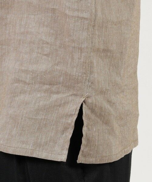 TOMORROWLAND / トゥモローランド シャツ・ブラウス | 【別注】Salbatore Piccolo HAVANA コットンリネン プルオーバーロングスリーブ カプリシャツ | 詳細7