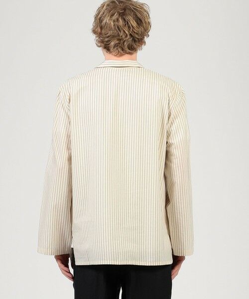 TOMORROWLAND / トゥモローランド シャツ・ブラウス | 【別注】Salbatore Piccolo HAVANA コットンストライプ プルオーバーロングスリーブ カプリシャツ | 詳細4