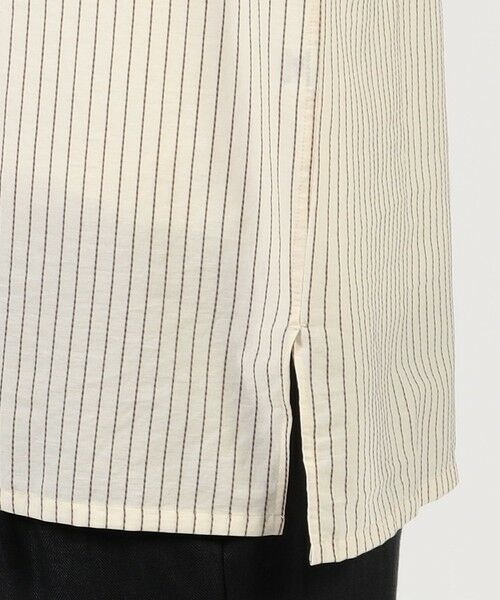 TOMORROWLAND / トゥモローランド シャツ・ブラウス | 【別注】Salbatore Piccolo HAVANA コットンストライプ プルオーバーロングスリーブ カプリシャツ | 詳細7
