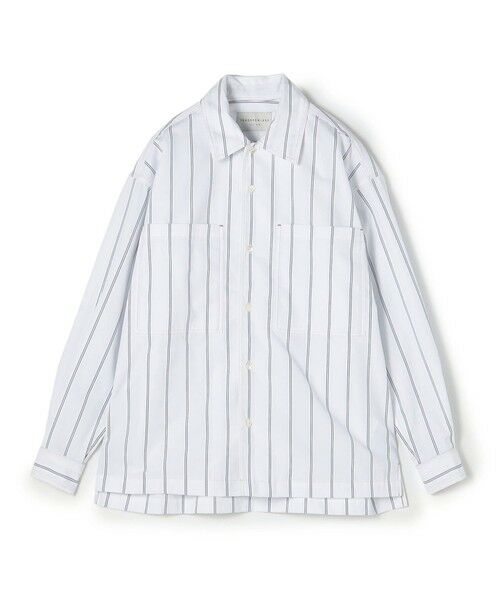 TOMORROWLAND / トゥモローランド シャツ・ブラウス | 【店舗限定】コットンブルゾンカラー ダブルポケットシャツ（12 ホワイト系）