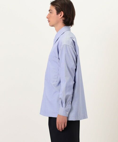 TOMORROWLAND / トゥモローランド シャツ・ブラウス | 【店舗限定】コットンブルゾンカラー ダブルポケットシャツ | 詳細4