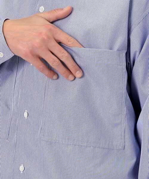 TOMORROWLAND / トゥモローランド シャツ・ブラウス | 【店舗限定】コットンブルゾンカラー ダブルポケットシャツ | 詳細7