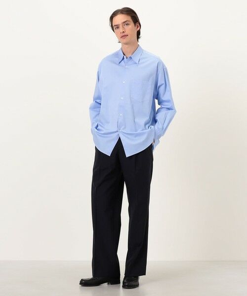 TOMORROWLAND / トゥモローランド シャツ・ブラウス | 【店舗限定】コットンポプリン レギュラーカラーロングスリーブシャツ | 詳細1