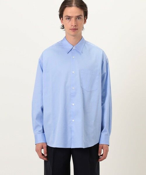 TOMORROWLAND / トゥモローランド シャツ・ブラウス | 【店舗限定】コットンポプリン レギュラーカラーロングスリーブシャツ | 詳細3