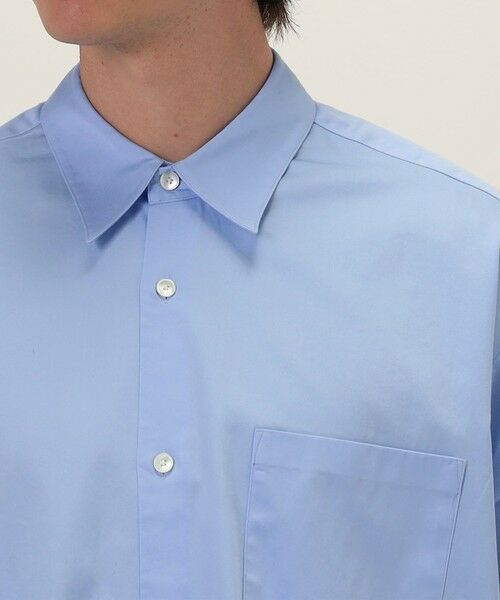 TOMORROWLAND / トゥモローランド シャツ・ブラウス | 【店舗限定】コットンポプリン レギュラーカラーロングスリーブシャツ | 詳細6