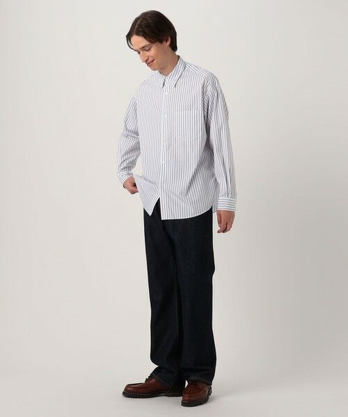TOMORROWLAND / トゥモローランド シャツ・ブラウス | 【店舗限定】コットンストライプ レギュラーカラーロングスリーブシャツ | 詳細1