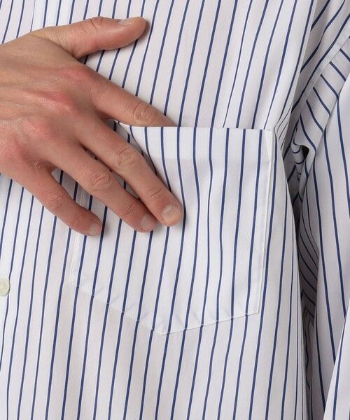 TOMORROWLAND / トゥモローランド シャツ・ブラウス | 【店舗限定】コットンストライプ レギュラーカラーロングスリーブシャツ | 詳細9