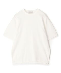TOMORROWLAND / トゥモローランド ニット・セーター | TOMORROWLAND tricot シーアイランドコットン ハーフスリーブクルーネックニット