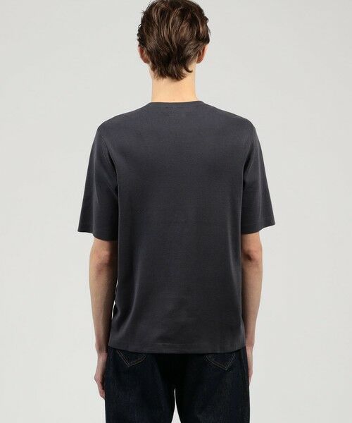 TOMORROWLAND / トゥモローランド ニット・セーター | TOMORROWLAND tricot シーアイランドコットン ハーフスリーブクルーネックニット | 詳細4