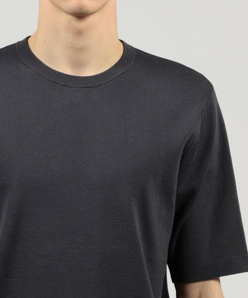 TOMORROWLAND / トゥモローランド ニット・セーター | TOMORROWLAND tricot シーアイランドコットン ハーフスリーブクルーネックニット | 詳細5