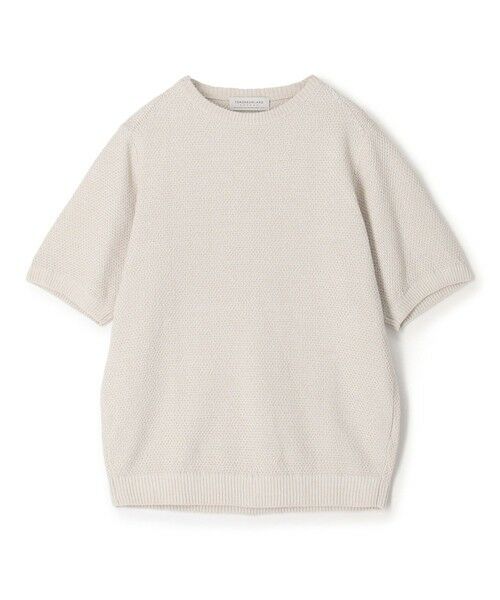 TOMORROWLAND / トゥモローランド ニット・セーター | TOMORROWLAND tricot コットンリネン クルーネックプルオーバーニット（13 オフホワイト）