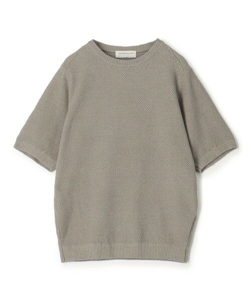 TOMORROWLAND / トゥモローランド ニット・セーター | TOMORROWLAND tricot コットンリネン クルーネックプルオーバーニット（15 ライトグレー）