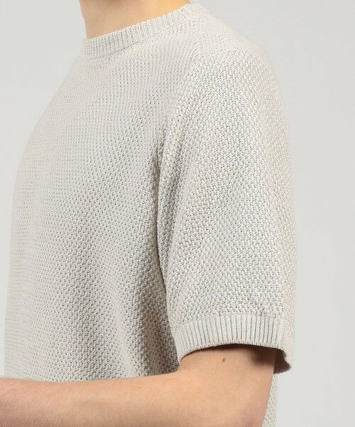TOMORROWLAND / トゥモローランド ニット・セーター | TOMORROWLAND tricot コットンリネン クルーネックプルオーバーニット | 詳細6