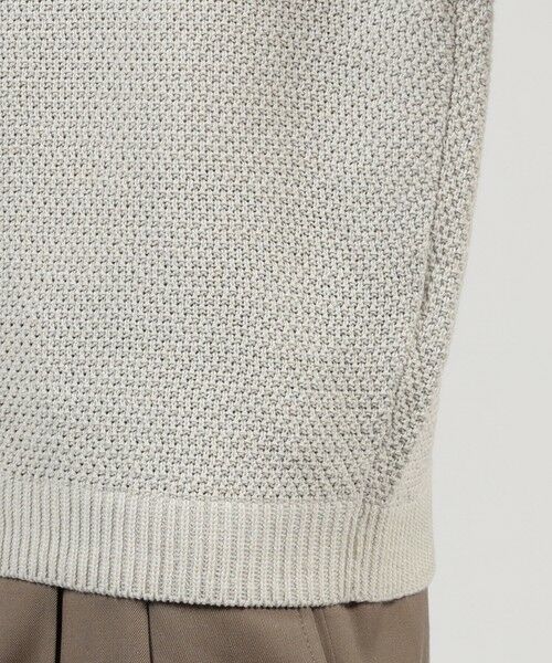 TOMORROWLAND / トゥモローランド ニット・セーター | TOMORROWLAND tricot コットンリネン クルーネックプルオーバーニット | 詳細7
