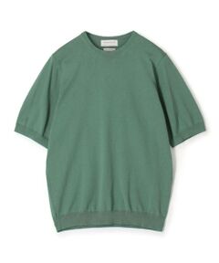 TOMORROWLAND tricot シルクコットン クルーネックプルオーバーニット SESIA