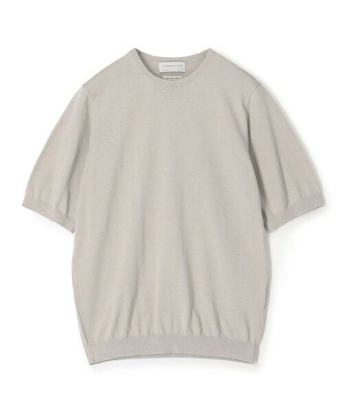TOMORROWLAND / トゥモローランド ニット・セーター | TOMORROWLAND tricot シルクコットン クルーネックプルオーバーニット SESIA（15 ライトグレー）