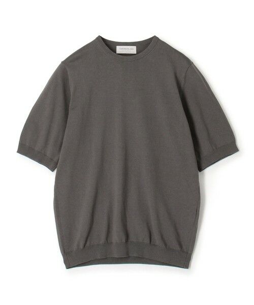 TOMORROWLAND / トゥモローランド ニット・セーター | TOMORROWLAND tricot シルクコットン クルーネックプルオーバーニット SESIA（17 チャコールグレー）