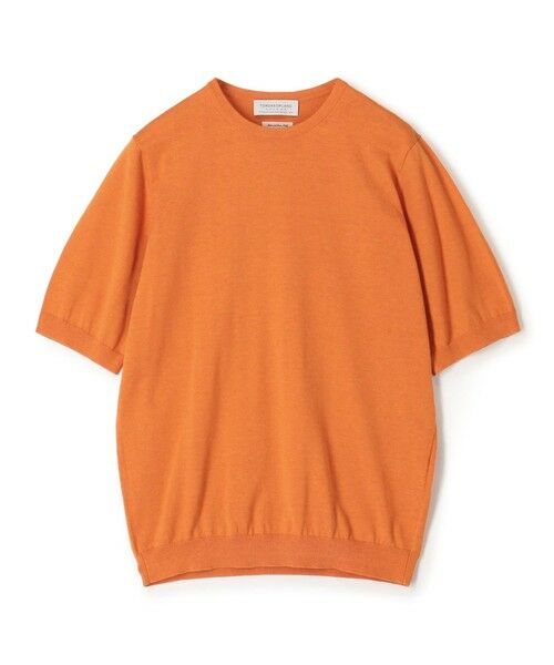 TOMORROWLAND / トゥモローランド ニット・セーター | TOMORROWLAND tricot シルクコットン クルーネックプルオーバーニット SESIA（25 オレンジ）